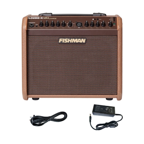 Fishman Loudbox Mini Charge 60W Battery Powered Acoustic Guitar Amplifier, UK
