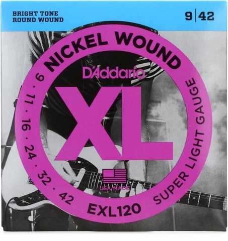 Dây Đàn Guitar Điện D'Addario XL ProSteels