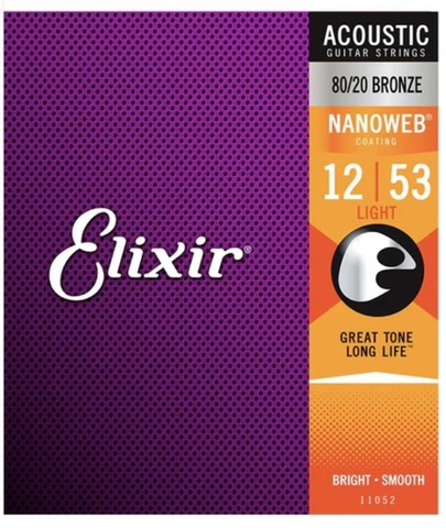 Dây Đàn Guitar Acoustic Elixir 11052