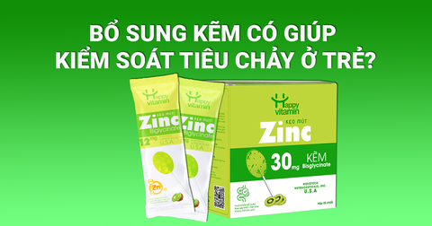 Bổ Sung Kẽm Có Giúp Kiểm Soát Tiêu Chảy Ở Trẻ?