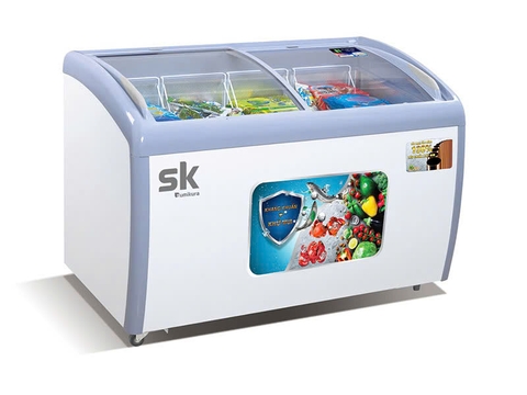 Tủ đông SUMIKURA mặt kính cong 300L SKFS-300C