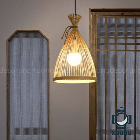 Đèn thả mây tre mã 05