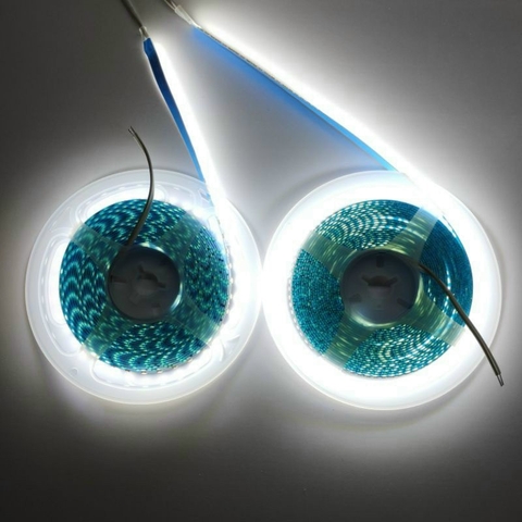 Led Thanh Nhôm cuộn 5m 2835 12V - 120led - Trắng 6500K