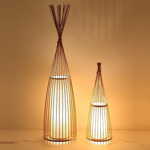 Đèn thả mây tre mã 40