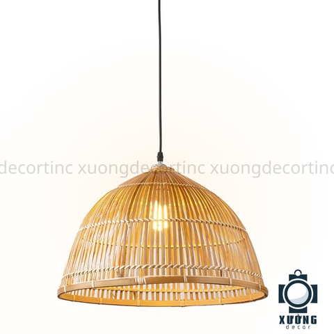 Đèn thả mây tre mã 67 D30H29