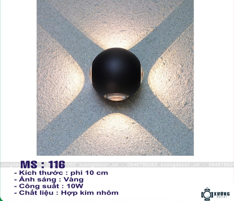 Đèn ốp tường GMN 116