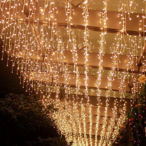 Đèn rèm thả mành ngắn