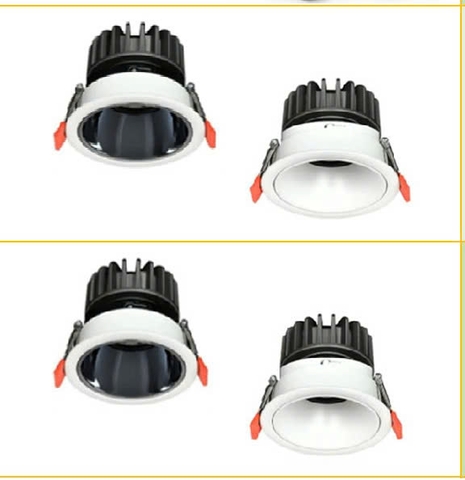 Spotlight chống chói lỗ 90/95mm 15w Nguồn PRI