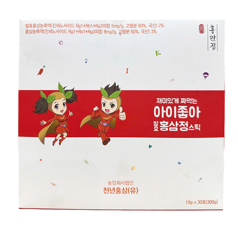 Korean Red Ginseng Extract Kids 30 x 10ml