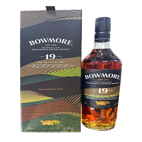 Bowmore 19YO Ex-Bourbon & Pinot Noir GBX 70cl