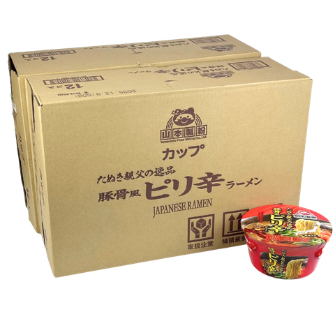 Spicy Ramen Cup 91g*12*2