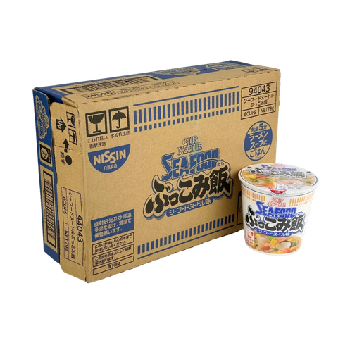 Cup Noodle Rice Seafood Noodle 79g*6