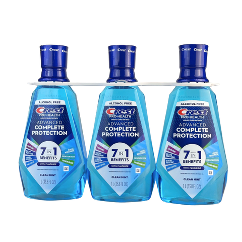 Crest Pro-Health Advanced Mouthwash, 33.8oz /3-pack
