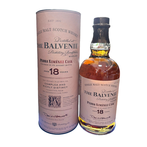 The Balvenie 18YO Pedro Ximenez Sherry Cask GBX 70cl