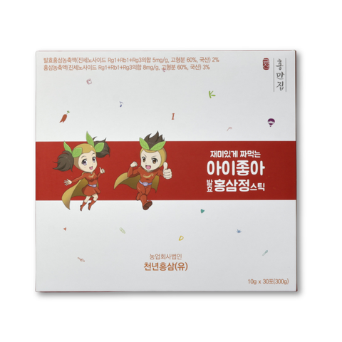 Korean Red Ginseng Extract Kids 30 x 10ml