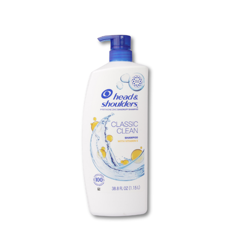 Dầu Gội Head & Shoulders Dandruff Shampoo, Classic Clean 38.8oz