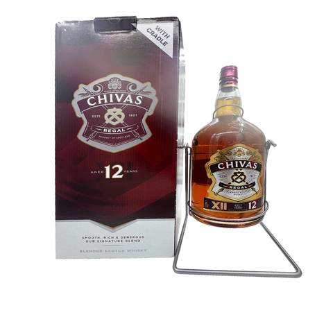 Chivas Regal 12yo + Cradle GBX  450cl