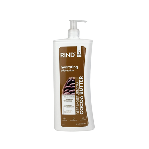 RIND Deep Moisturizing Cocoa Butter Body Lotion 22oz