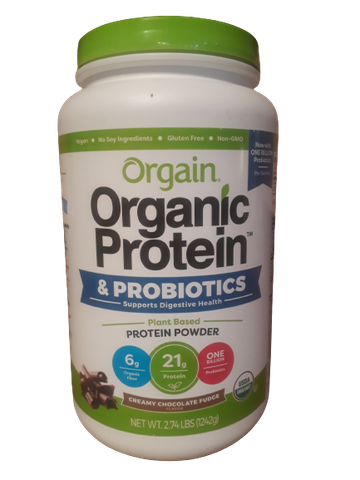 Bột Organic Protein Powder, Chocolate 2.74 lb