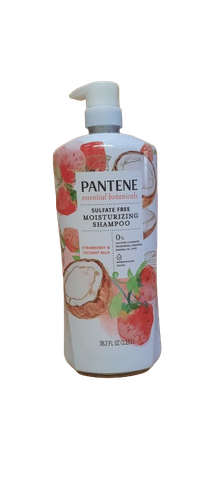 Dầu gội dưỡng ẩm chiết xuất từ dâu & dừa Pantene Essential Botanicals Strawberry and Coconut Milk Shampoo 38.2oz