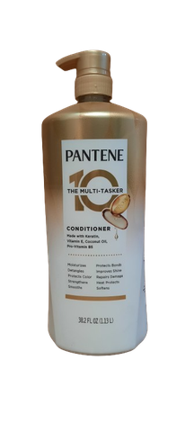 Dầu xả dưỡng ẩm phục hồi tóc hư tổn Pantene Multi-Tasker 10 Conditioner 38.2oz (1.13 lít)