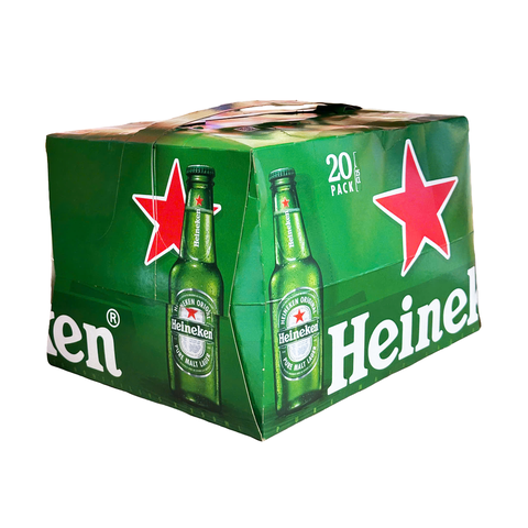 HEINEKEN BOTTLE BEER 20x250ml Acl 5%