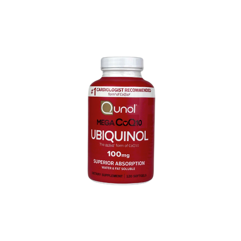 Qunol Mega CoQ10 Ubiquinol 100 mg., 120 Softgels