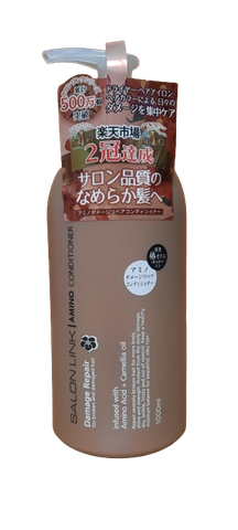 Dầu Xả phục hồi tóc hư tổn Salon Link Amino Damage Repair Tsubaki Conditioner 1,000ml