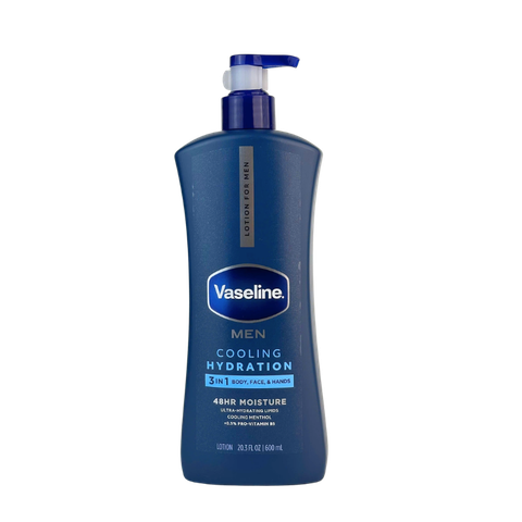 Vaseline Men Cooling Healing Moisture Body Lotion 20.3oz