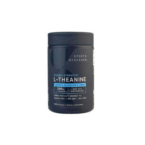 Sports Research L-Theanine Suntheanine 200 mg, 150 Softgels