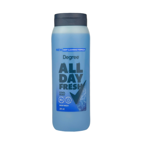 Degree Body Wash Cool Rush 20oz