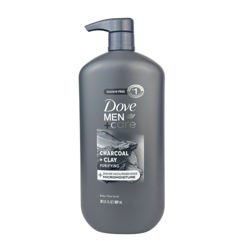 Dove Men + Care Body Wash Charcoal Clay 30oz