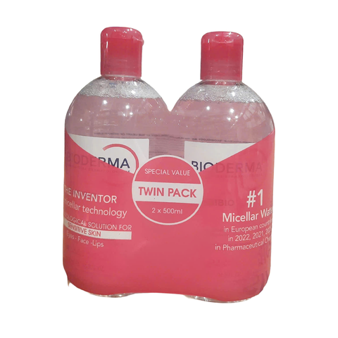 Bioderma Sensibio H2O Duo 2x500ml