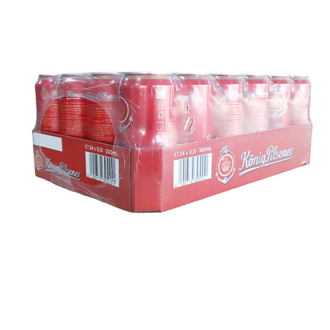 Konig Pilsner Beer Can 24x500ml