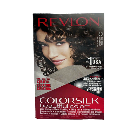 REVLON COLORSILK 3D 3N DK BROWN-NO.30