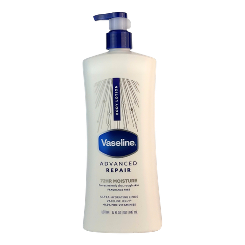 Vaseline Intensive Care Unscented Advanced Repair Lotion 32oz
