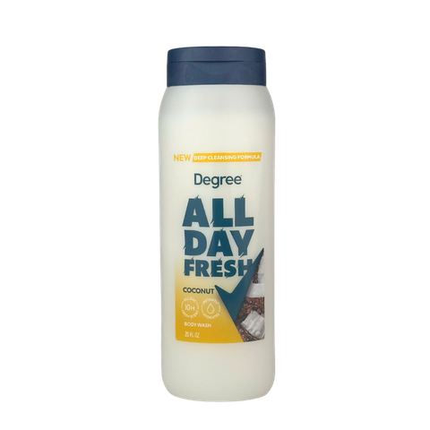 Degree Body Wash Fresh Coconut 20oz