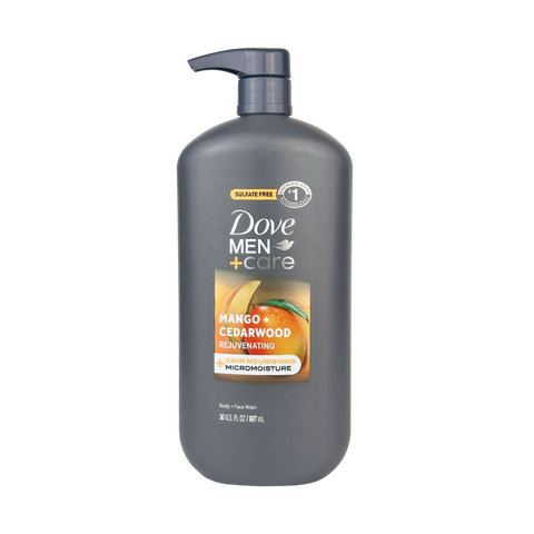 Dove Men'S Care Body Wash Mango+Cedarwood 30oz
