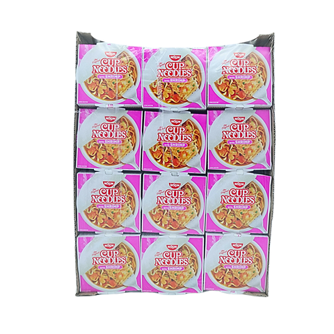 Nissin Cup Noodles with Shrimp 24pk/2.25 oz