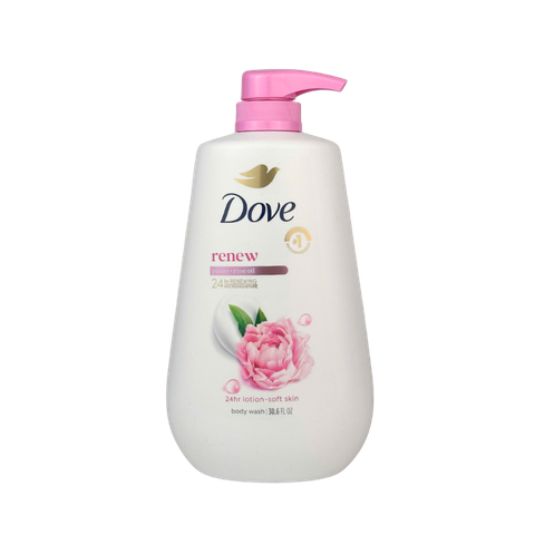Dove Body Wash Peony + Rose Oil with Pump 30.6oz