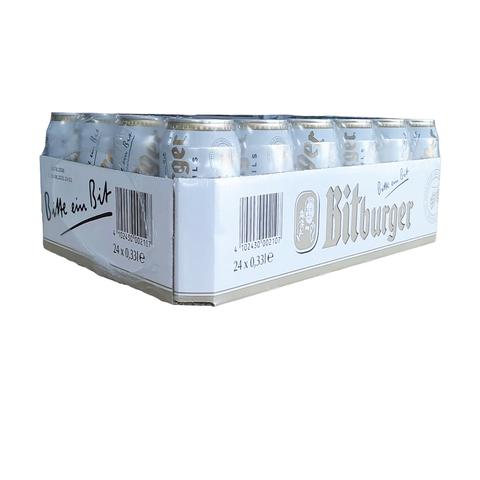 Bitburger Premium Pils Beer  Can 24x330ml