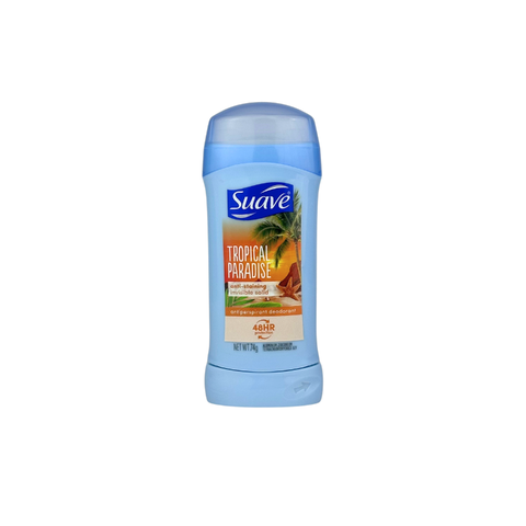 Suave Invisible Solid Tropical Paradise  2.6oz