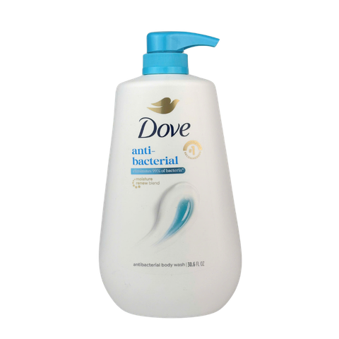 Dove Body Wash Care + Protect With Pump 30.6oz