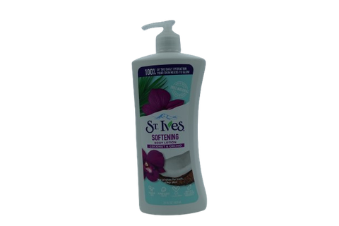 Sữa dưỡng thể St_Ives Softening Body Lotion Coconut And Orchid 21.0 Oz