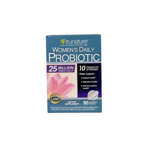 Trunature Women's Daily Probiotic, 90 Vegetarian Capsules