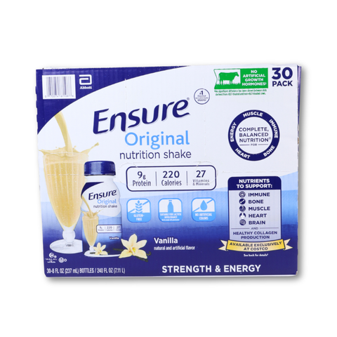 Ensure Original Nutrition Shake  Vanilla 30/8oz