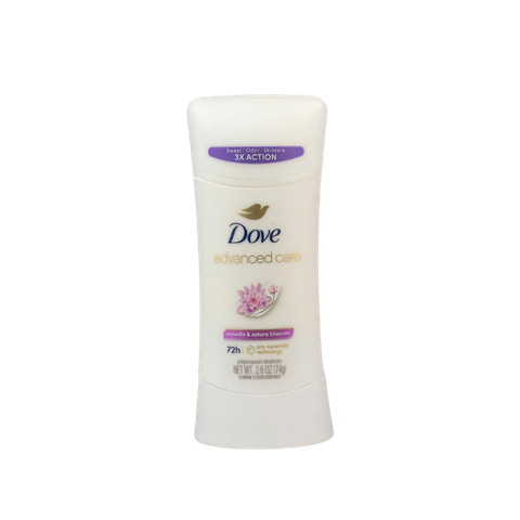 Dove Antiperspirant Stick Waterlily & Sakura Blossom 2.6oz