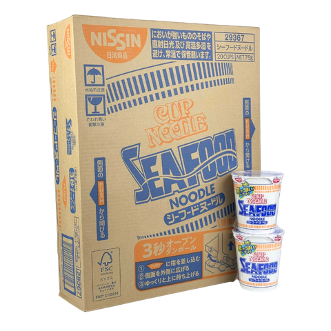 Cup Noodle Seafood 75g*20