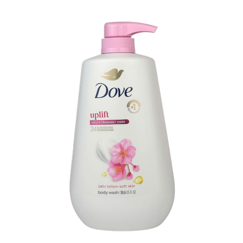Dove Body Wash Sakura With Pump 30.6oz