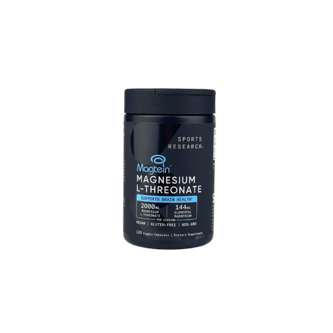 Sports Research Magtein Magnesium L-Threonate, 2000 mg, 135 Capsules